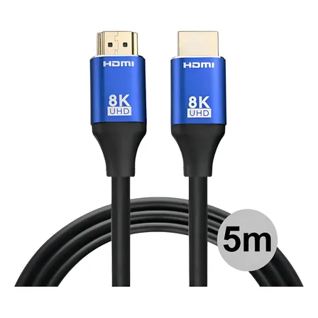 Cable Hdmi 8k De 5 Metros 48 Gbps Hdmi 2.1 Ultra Hd 4k 120hz 8k 60hz Marca Jkrtech
