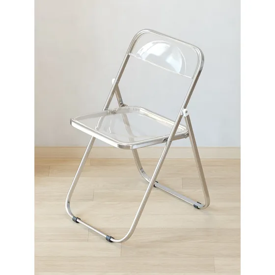 Silla Acrílica Plegable Transparente