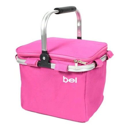 Bolsa Sacola Térmica 24 Lts Com Alça De Alumínio - 6 Cores Cor Rosa Bolsa Sacola Térmica 24 Lts Com Alça De Alumínio - 6 Cores Cor Rosa
