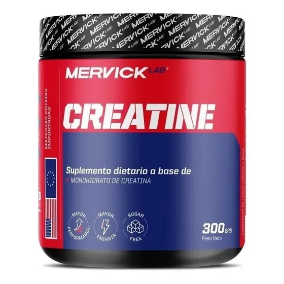 Mervick Lab Creatina Monohidrato Premium Potenciador 300g