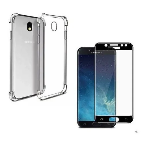 Kit Case Capa Proteção Para Samsung Galaxy J5 Pro + Pelicula