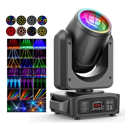 250w Moving Head Beam Led Rgbw 18 Prisma Dmx Dj Festa Palco 127/220v