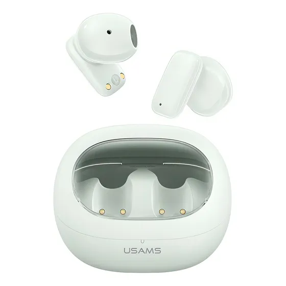 Audifonos Bluetooth Inalambrico In Ear Usams Td22 Tactil Color Verde Claro