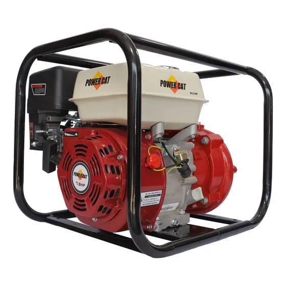Motobomba Centrífuga Alta Presión Caracol Powercat 7.5hp 2x2