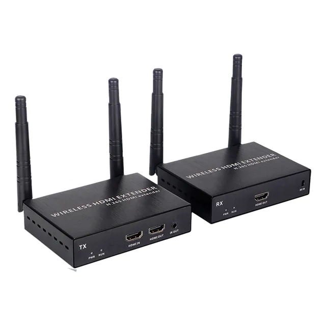 4k@30hz Extensor Hdmi 200m,transmisor Y Receptor Inalámbrico