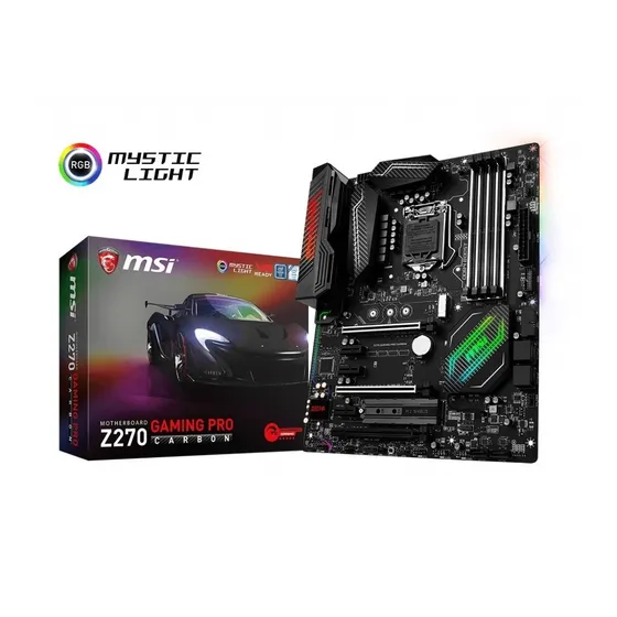 Tarjeta Madre Msi Gaming Pro Carbon Z270 Lga Ddr4 Tiend