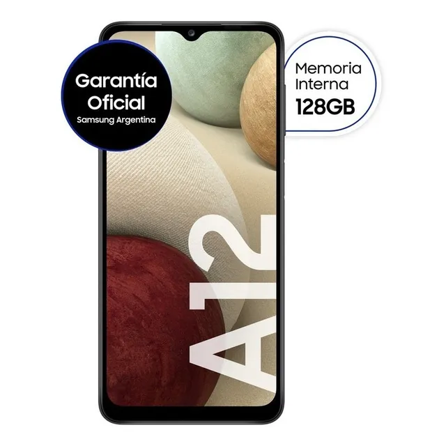 Samsung Galaxy A12 128gb Negro - Aceptable (Reacondicionado)