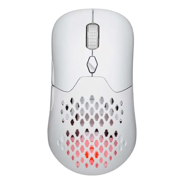 Mouse Balam Rush Gamer 10000dpi Rgb Inalambrico Bt Mg979 Color Blanco