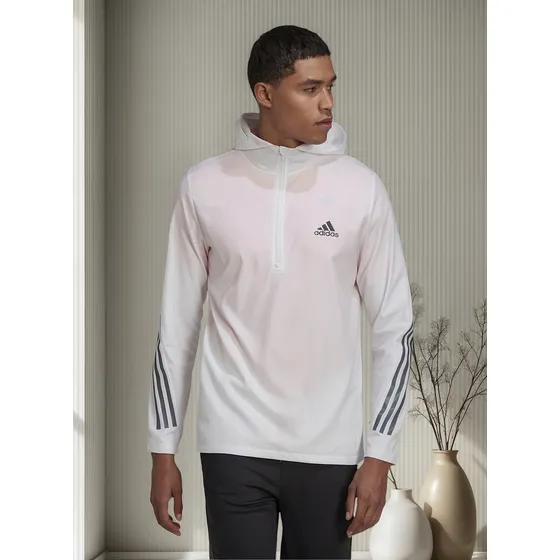 Campera adidas Run Icons Jkt M Blanco