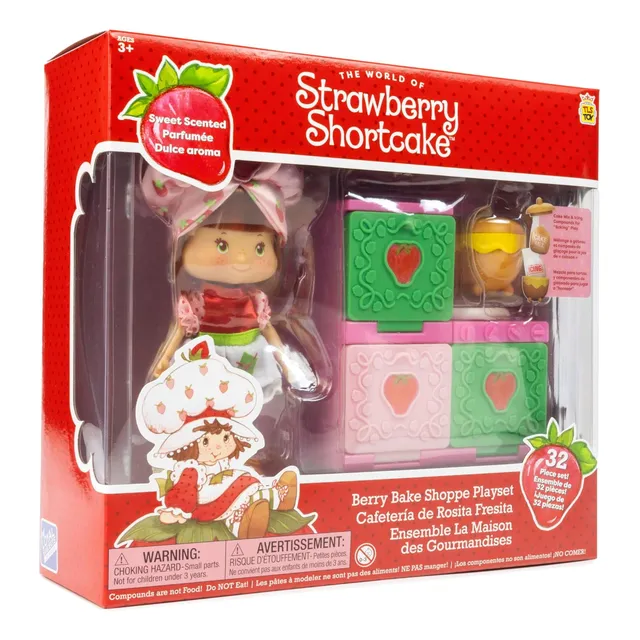 Muñeca Clasica Rosita Fresita Cafeteria Juego De Tartas