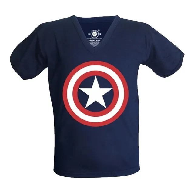 Camiseta Capitan America - Hombre - Marvel Comics