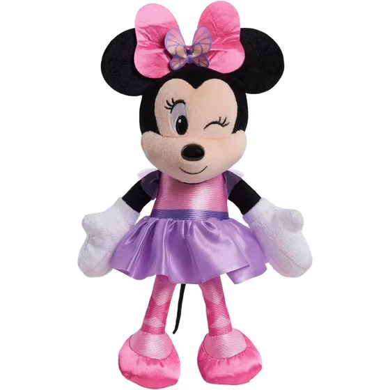 Peluche Minnie Mouse Guiño Nuevas Modas 23 Cms