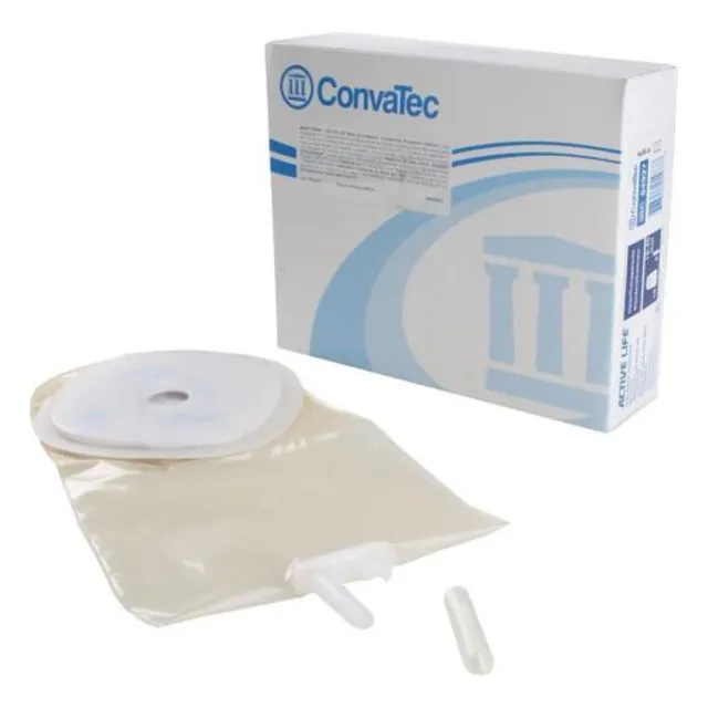 Bolsa De Urostomia Recortavel Transparente Convatec Cx C/10