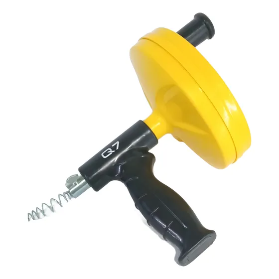 Guaya Destapa Cañerias Acero Inox Q7 Grosor 6 Mm 4,6 Metros 