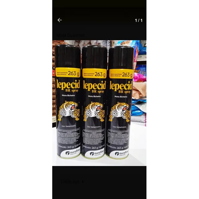Lepecid Importado Ourofino, De 263g/400ml Importado Para Ani