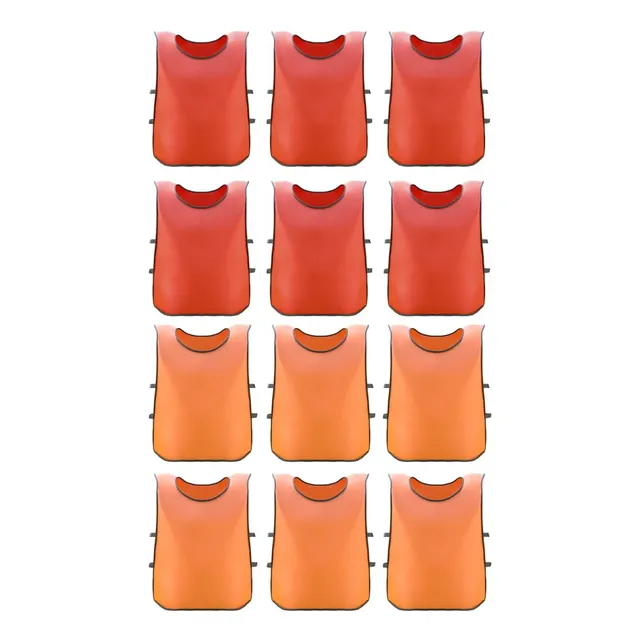 Tamaño Xl 12 6 Color Rojo Naranja Babero Para Adulto Chaleco