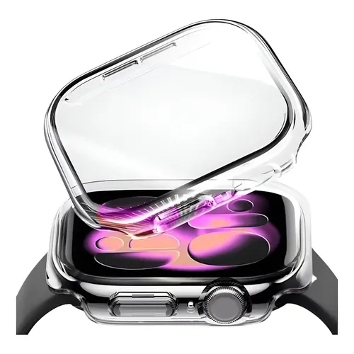 Capa Case Bumper Para Smartwatch Apple Watch Series 7 8 45mm