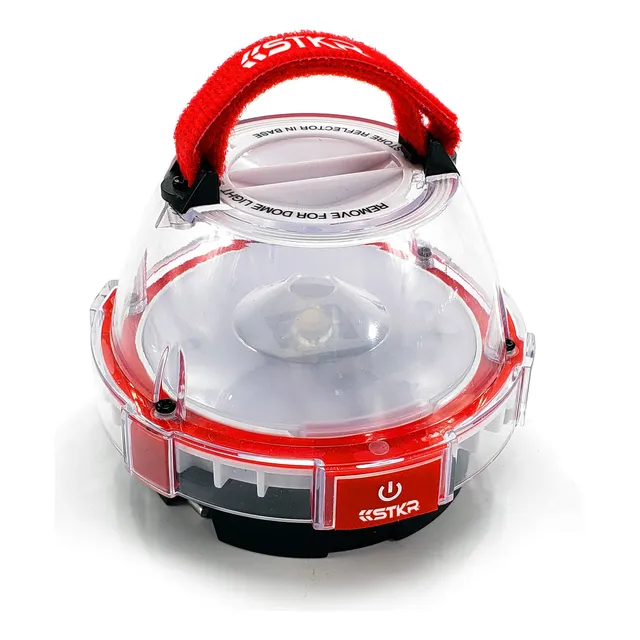 Mini Linterna Impermeable Color Rojo Negro