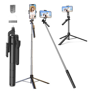 170cm Trípode Para Celular Extensible Bluetooth Selfie Stick 170cm Trípode Para Celular Extensible Bluetooth Selfie Stick