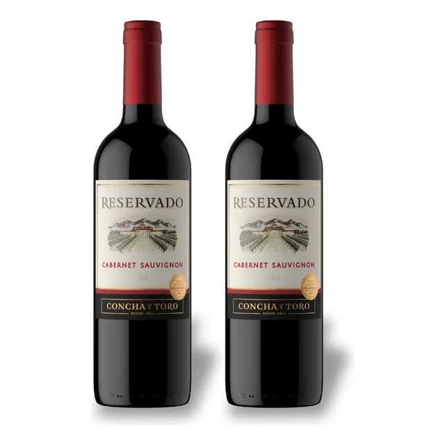 Vino T. Cabernet Sauvignon Reservado Concha Y Toro 750 Ml X 