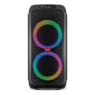 Caixa De Som Partybox Aiwa Pb-01 Bluetooth 15h Rgb Usb Tws Preto Caixa De Som Partybox Aiwa Pb-01 Bluetooth 15h Rgb Usb Tws Preto