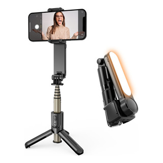 Bastón Bluetooth Para Selfies Y Trípode L09, Cardán Con Luz, Bastón Bluetooth Para Selfies Y Trípode L09, Cardán Con Luz,