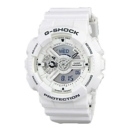 Relógio Casio G-shock Masculino Branco Ga-110mw-7adr