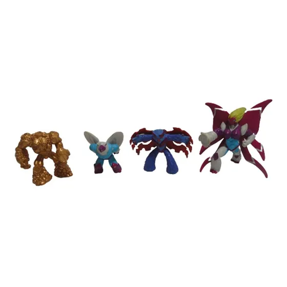 Lote 4 Bonecos Giochi Preziosi Brinquedo Gormiti Lot03