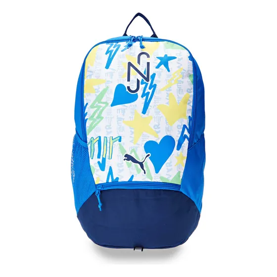 Mochila Masculina E Feminina Neymar Jr Backpack Azul/branca Puma