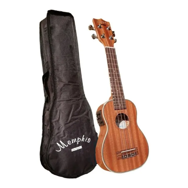 Ukelele Ukulele Electroacústico Soprano Memphis Uk21mmeq