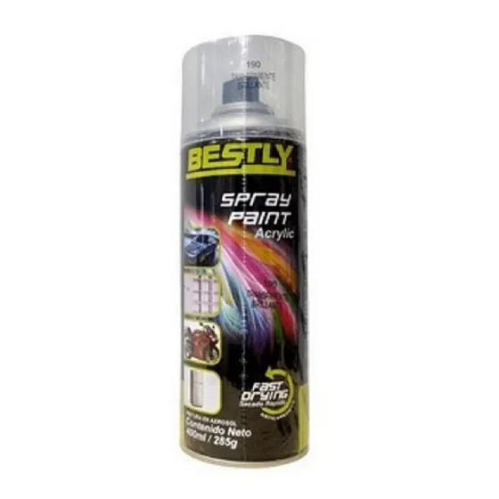 Spray Transparente Brillante Acrilico