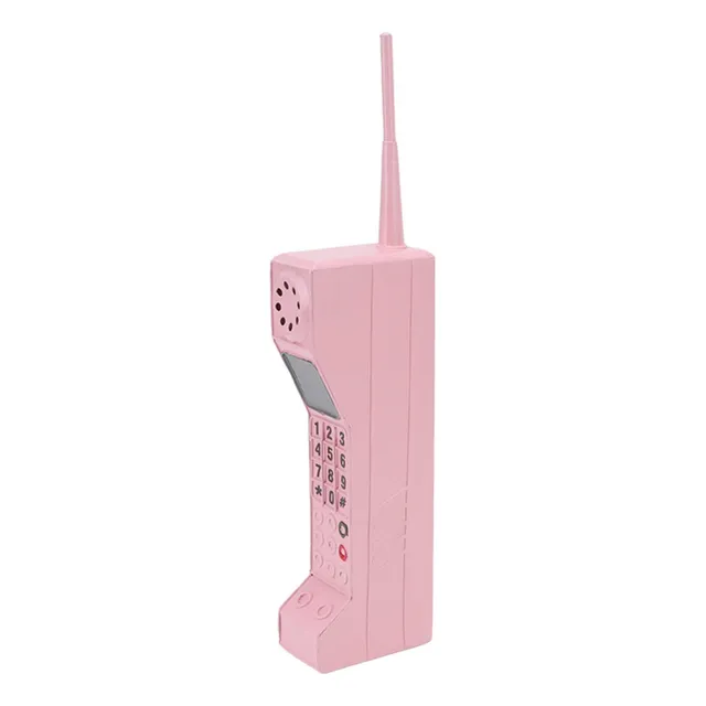 Modelo Retro Telefono Celular Ladrillo Rosa 80s 90s Antigua