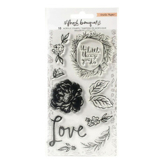 Sellos Transparentes Estampar Flores Hojas Scrapbook Love Sellos Transparentes Estampar Flores Hojas Scrapbook Love