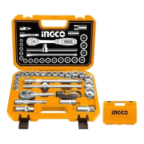 Set Juego De Dados Y Chicharra 25pz 1/2  Hkts12251 Ingco