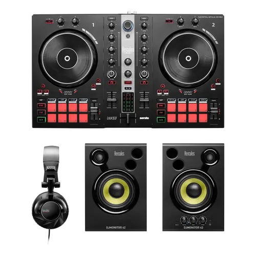 Controlador DJ Numark DJ2GO2 Touch 2 Canais Preto USB Serato