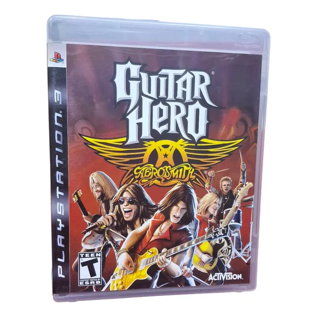 Guitar Hero Aerosmith Playstation 3 Ps3 Fisico