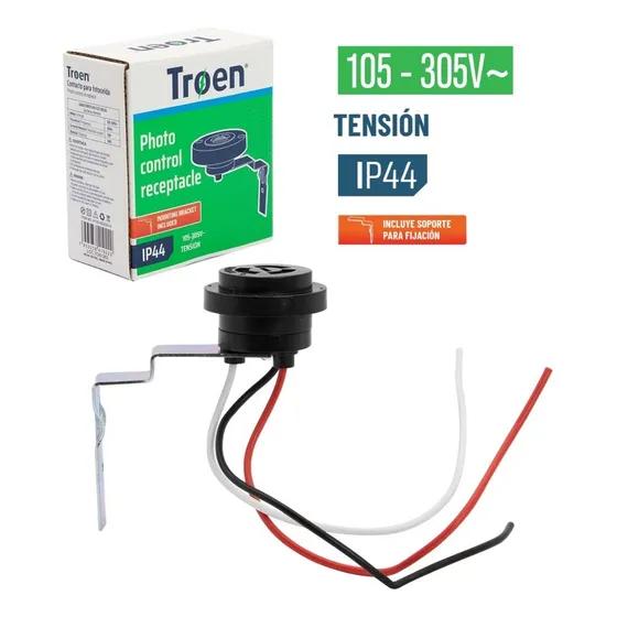 Base Contacto Para Fotocelda Troen (pack X 2)