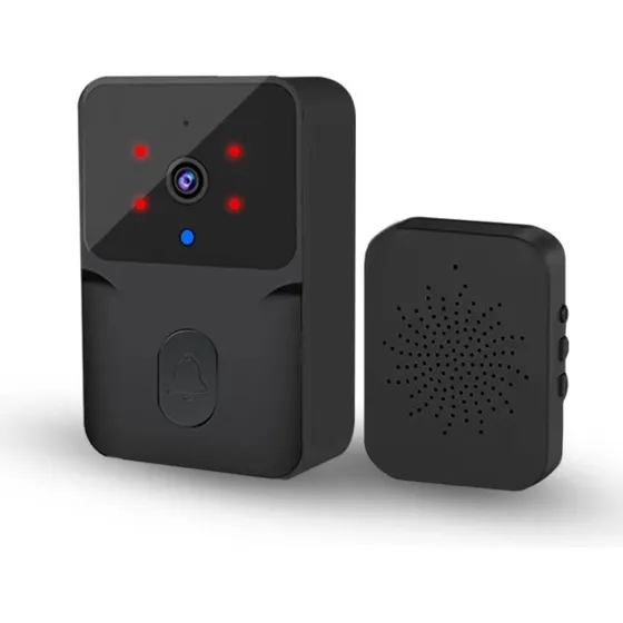 Campainha Vídeo Wi-fi 2,4g Áudio Bidirecional