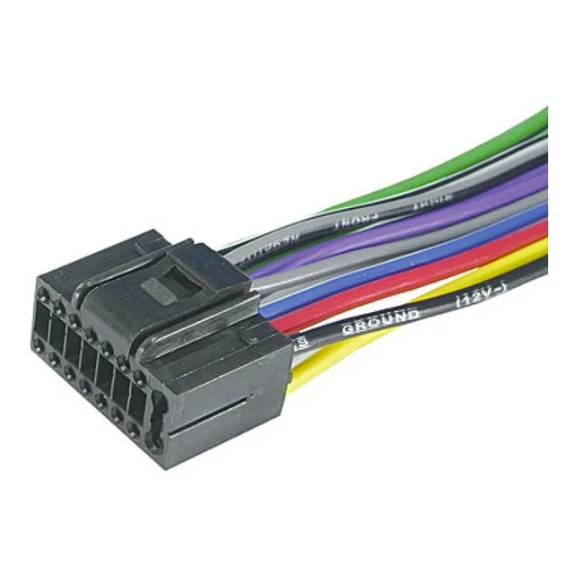 Chicote Pra Radio Kenwood Conector Pra Cd Player - Plug Tomada - Nao Serve Para Dvd - 