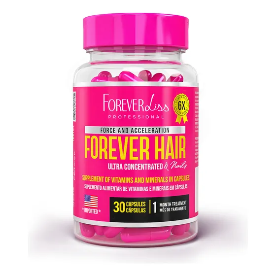 Forever Hair Crescimento Capilar Tratamento 30 Dias