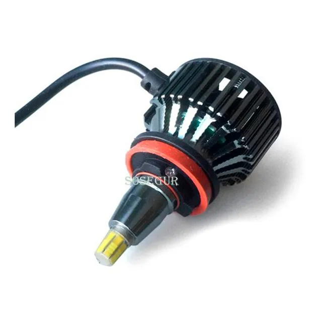 Leds H11 Bajas (lupas) Mazda 3 2014-2018 De 16.000 Lumenes