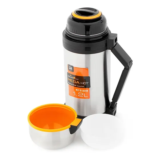 Termo Kovea Mega Hot 1.2L plateado