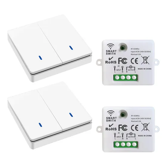 Rf Interruptor Inalámbrico Para Escaleras Sin Cables De Luz