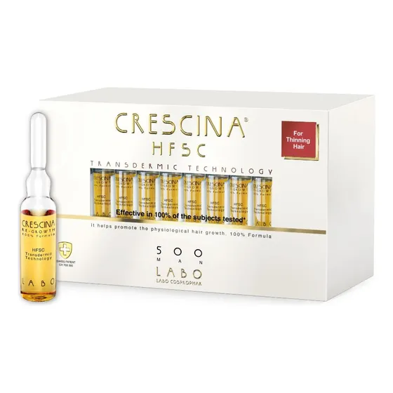 Crescina Ampolla Transdermic Man 500