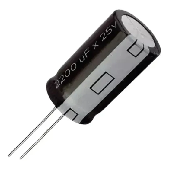 10 X Capacitor Eletrolítico Radial 2200uf X 25v 105ºc 13x20