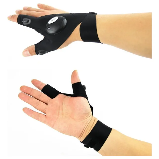 Guantes De Linternas Led, Trabajo, Deporte, Conexiones.