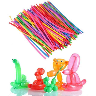 100 X Globo Largo N260 Liso Para Hacer Figuras Globoflexia 100 X Globo Largo N260 Liso Para Hacer Figuras Globoflexia