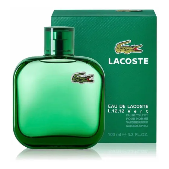 Lacoste L 12.12 Vert 100ml Edt Pour Homme