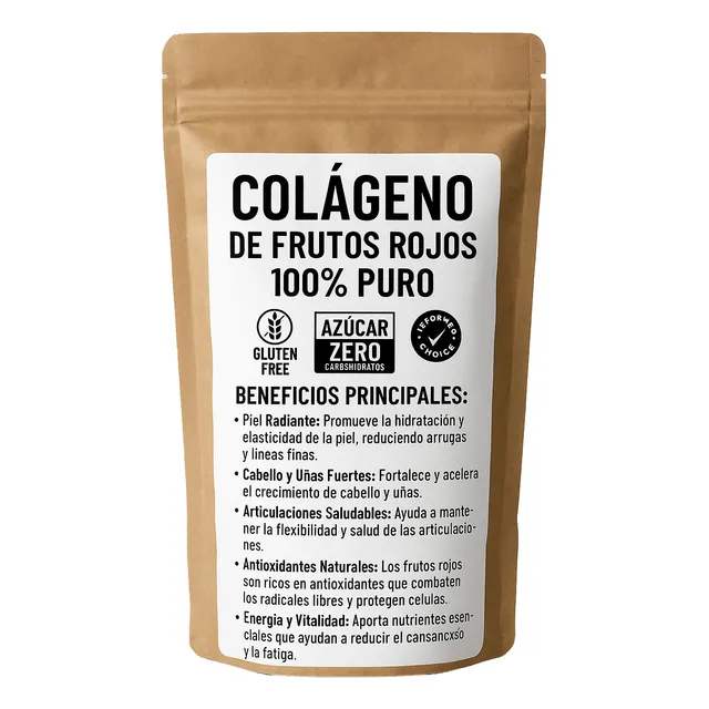 **colágeno Hidrolizado Con Frutos Rojos - Rejuvenece Tu Piel
