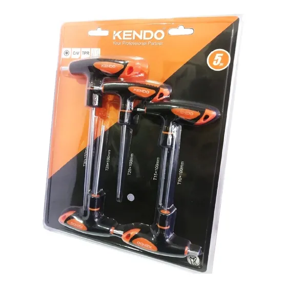 Juego De Llaves Torx 5 Piezas